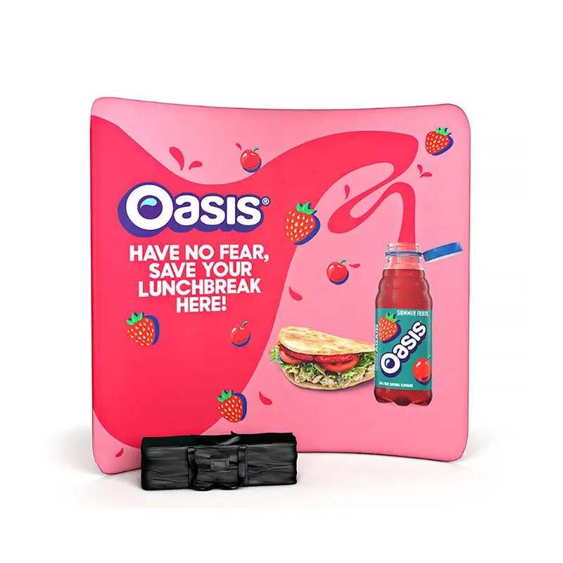 కర్వ్ బ్యాక్‌డ్రాప్ ఫ్రేమ్